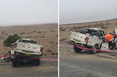 IDENTIFICAN A LOS CINCO FALLECIDOS DEL ACCIDENTE VEHICULAR EN EL INGRESO A ILO